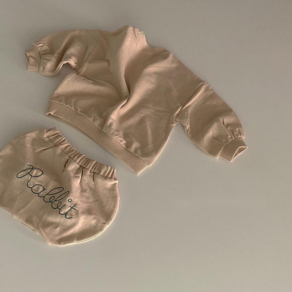 Rabbit Embroidered Set