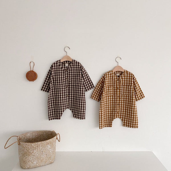 Gingham Jumpsuit