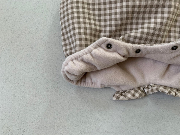 Corduroy Padded Bloomer Overall