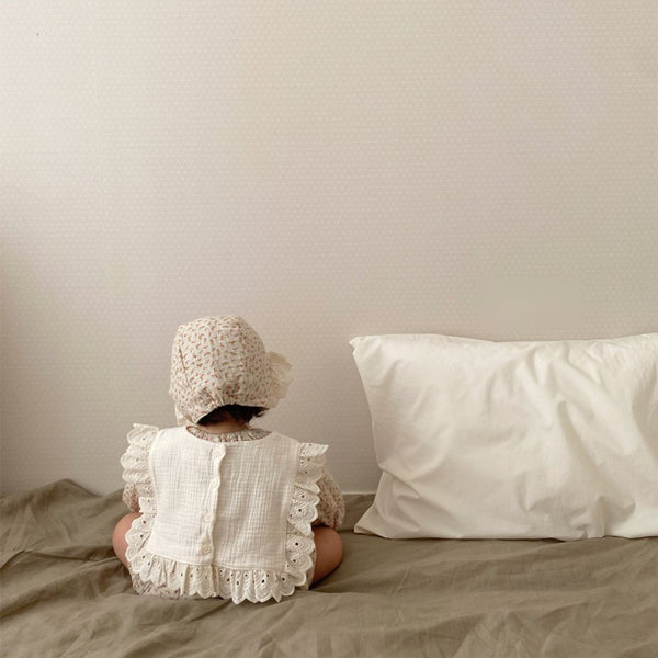 Little Flower Romper and Bonnet (Set)