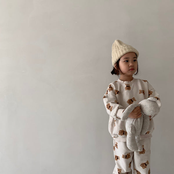 Teddy Bear Top and Bottom Set