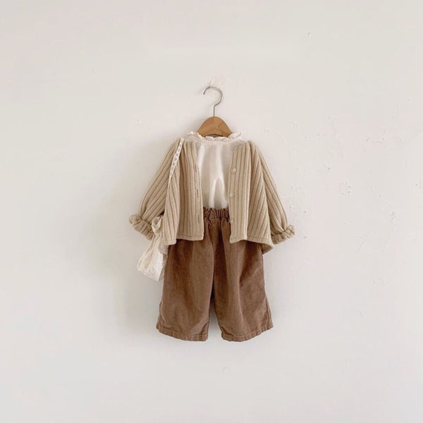 Ribbed Knit Cardigan