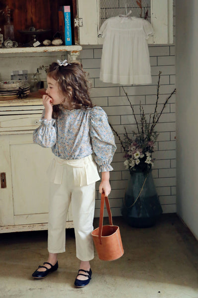 Floral Bow Hair Clip