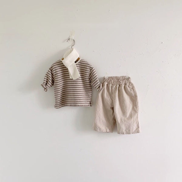 Soft Corduroy Wide Leg Pants