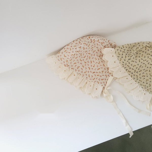 Little Flower Romper and Bonnet (Set)