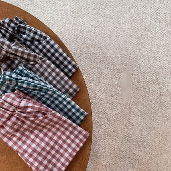 Gingham Pants