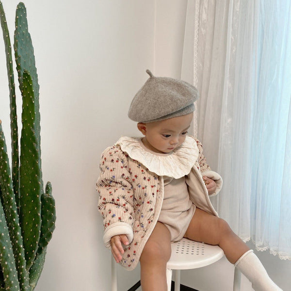 Baby Flower Corduroy Jacket