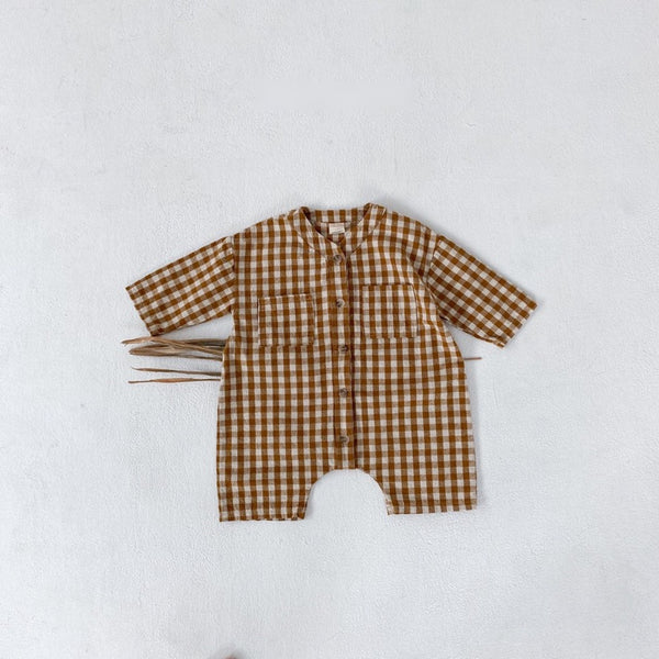 Gingham Jumpsuit