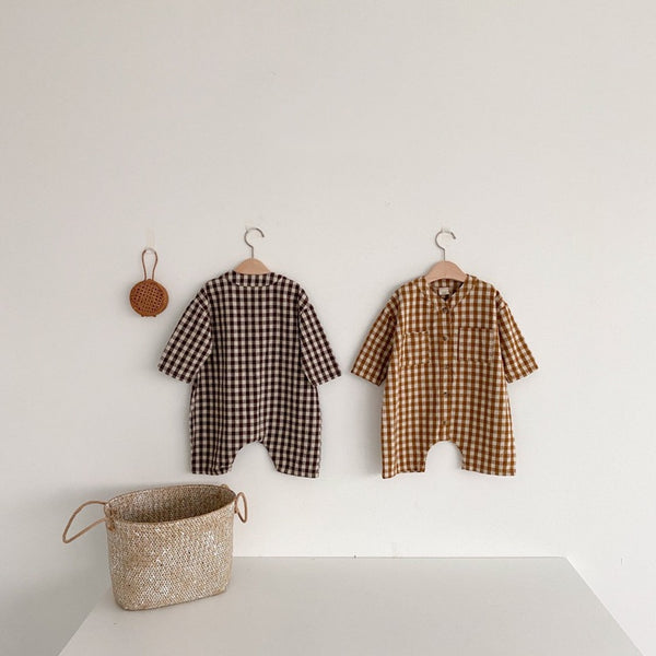 Gingham Jumpsuit