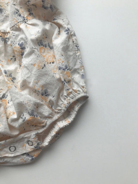 Baby Flower Bubble Romper