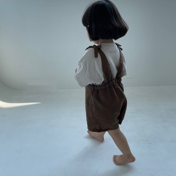 Kids Short Overalls