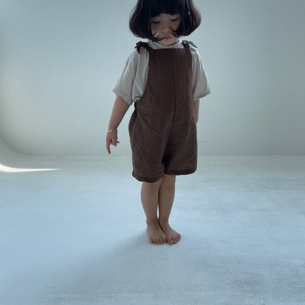 Kids Short Overalls
