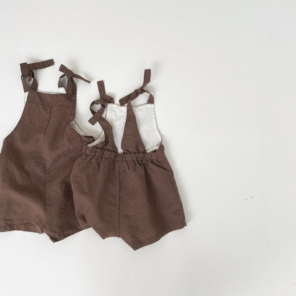 Kids Short Overalls