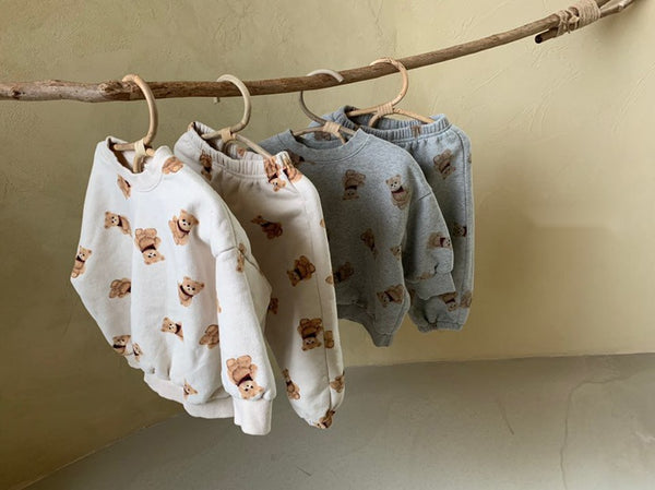 Teddy Bear Top and Bottom Set