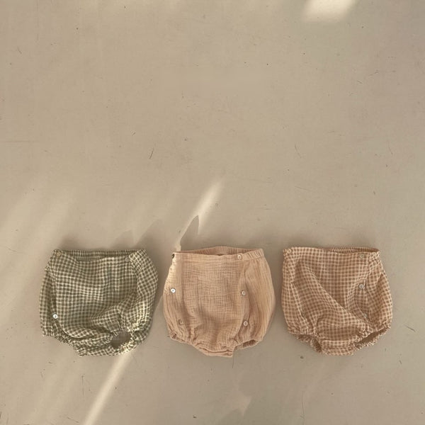 Bebe Gauze Cotton Bubble Bloomer