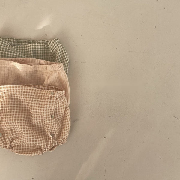 Bebe Gauze Cotton Bubble Bloomer