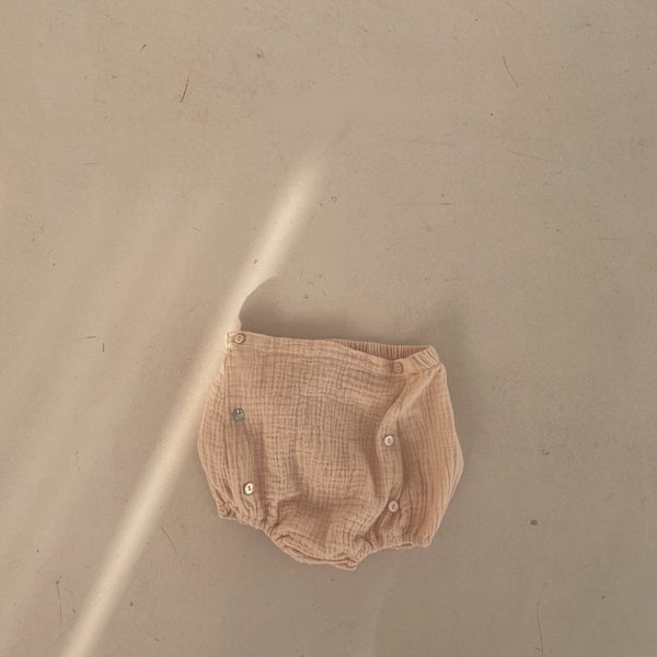 Bebe Gauze Cotton Bubble Bloomer