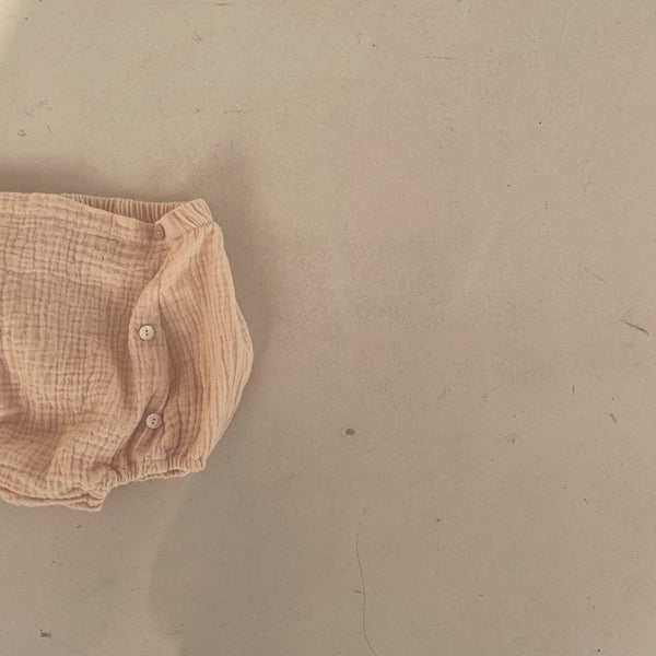 Bebe Gauze Cotton Bubble Bloomer