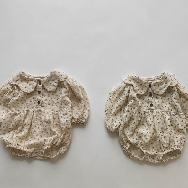 Petal collar bodysuit