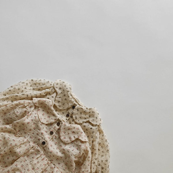 Petal collar bodysuit