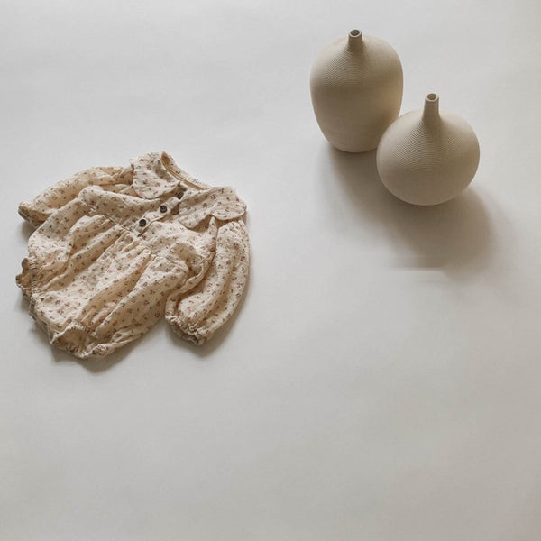 Petal collar bodysuit