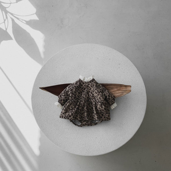 Floral Pattern Padded bodysuit