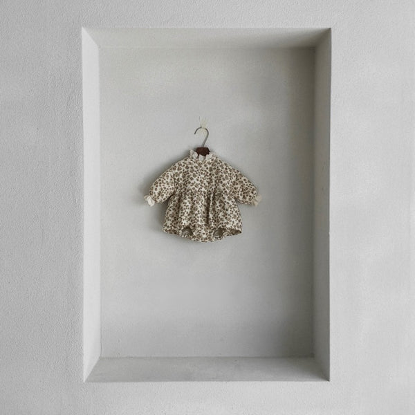 Floral Pattern Padded bodysuit