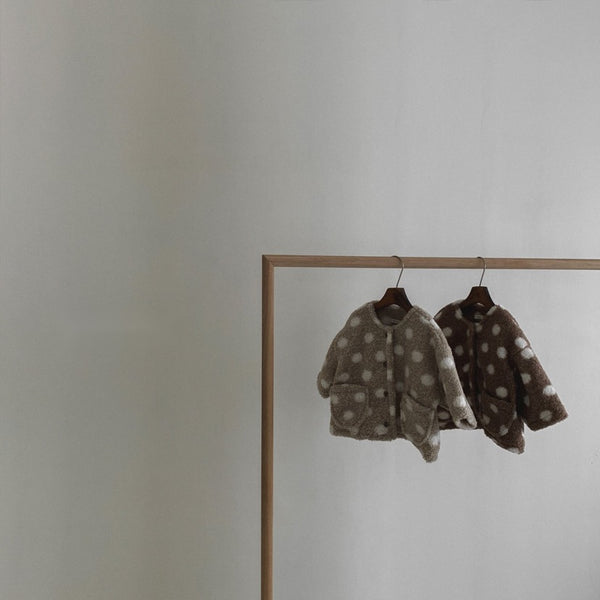 Teddy bear Cotton Jacket with earmuff (Set)