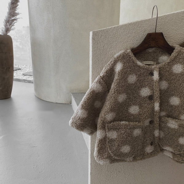 Teddy bear Cotton Jacket with earmuff (Set)