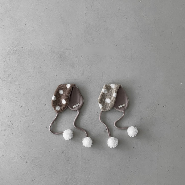 Teddy bear Cotton Jacket with earmuff (Set)