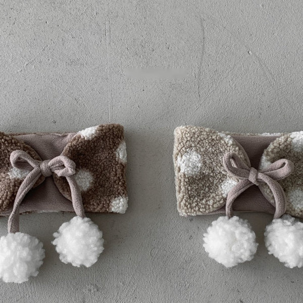 Teddy bear Cotton Jacket with earmuff (Set)