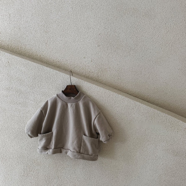 Mock-neck  Sweatshirt