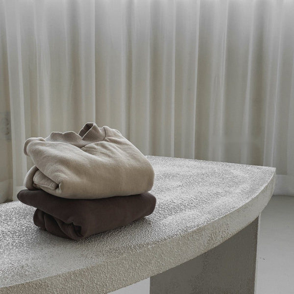 Mock-neck  Sweatshirt