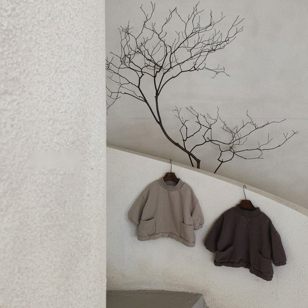 Mock-neck  Sweatshirt