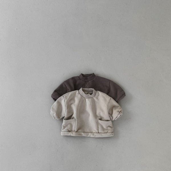Mock-neck  Sweatshirt