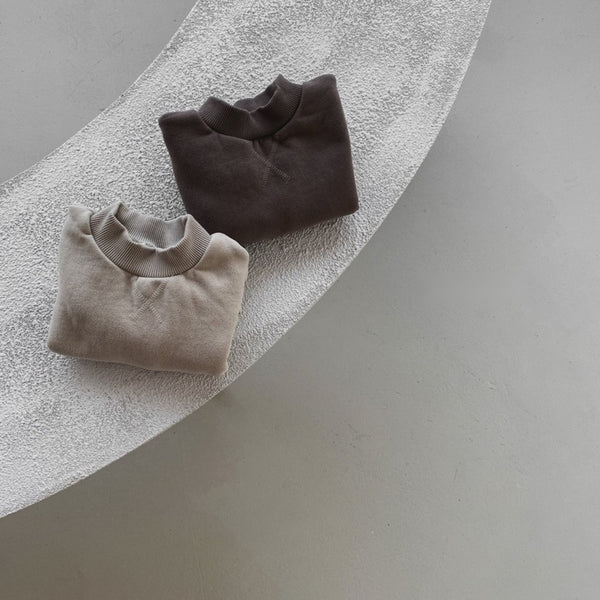 Mock-neck  Sweatshirt