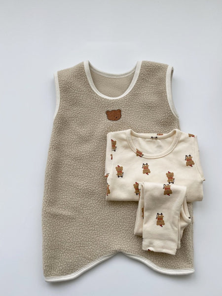 Bear Sleeping Vest