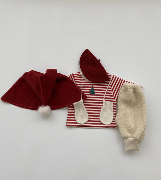 Christmas Pom Pom Cape