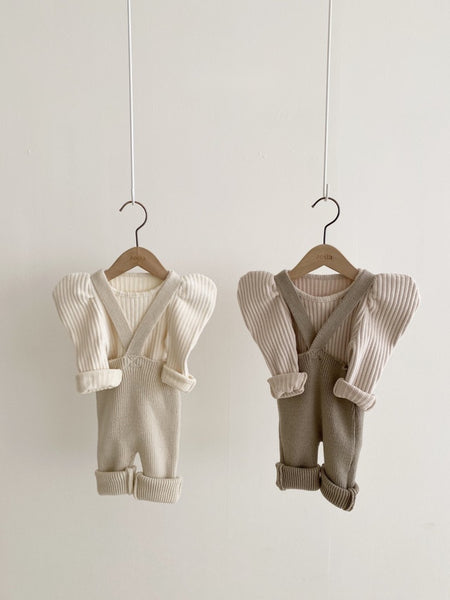 Thick Ribbed Puff T-shirt