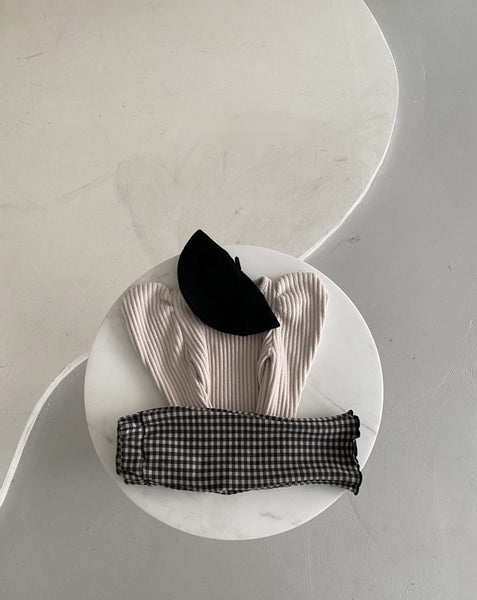 Thick Ribbed Puff T-shirt