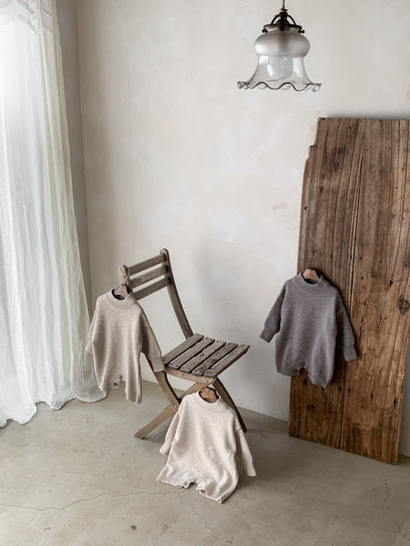 Cashmere Blend Knitted Romper