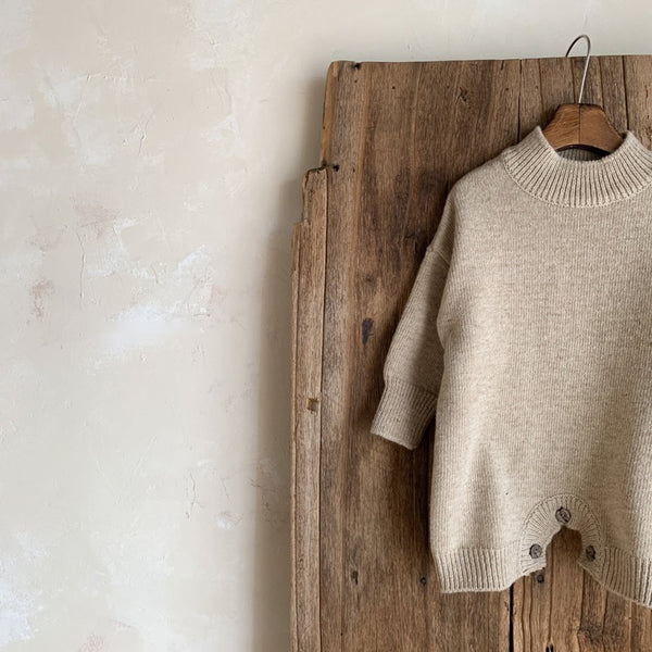 Cashmere Blend Knitted Romper