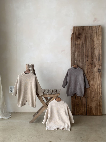 Cashmere Blend Knitted Romper