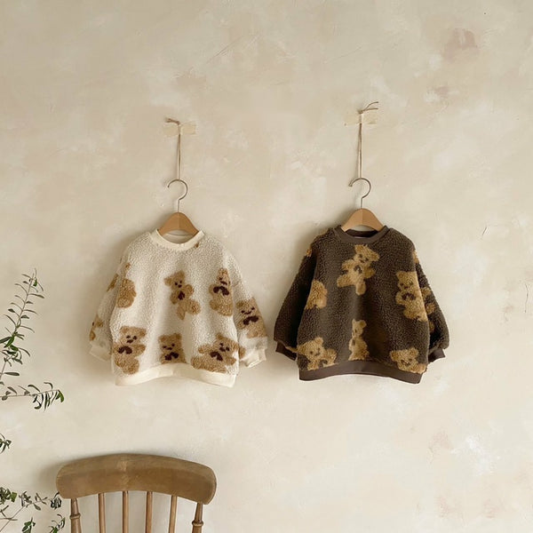 Teddy Bear Sherpa Sweatshirts
