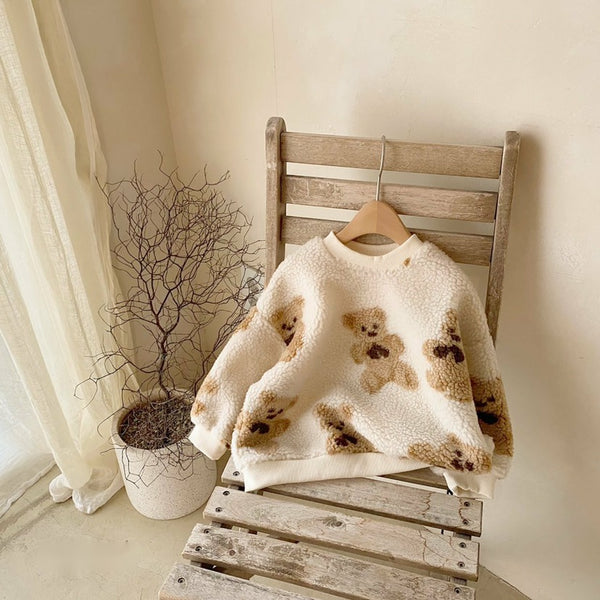 Teddy Bear Sherpa Sweatshirts