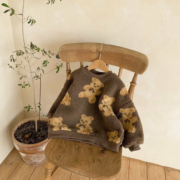Teddy Bear Sherpa Sweatshirts