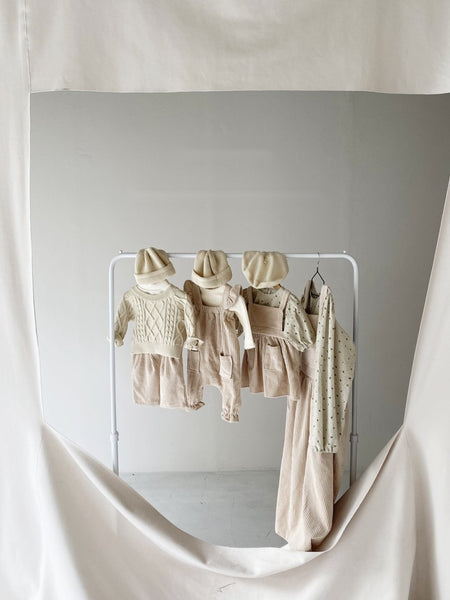 Corduroy Pinafore Dress