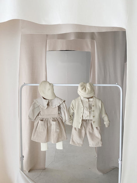 Corduroy Pinafore Dress