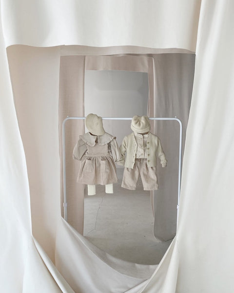 Corduroy Pinafore Dress