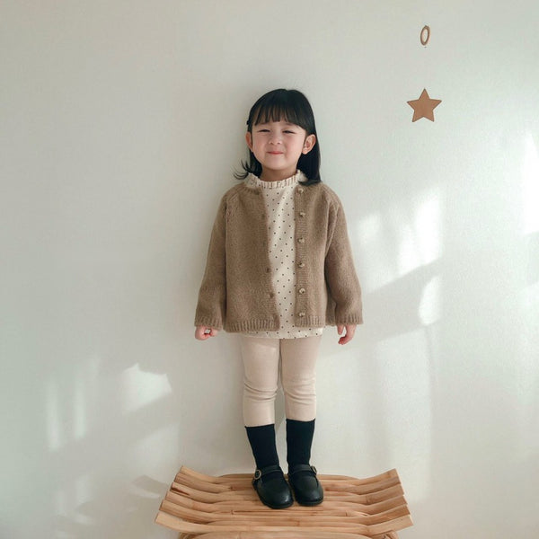 Corduroy Ruffleneck Blouse